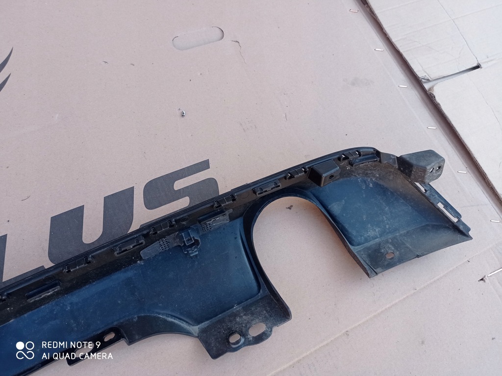 фото №6, Спойлер накладка бампера задняя renault clio v 5 pdc