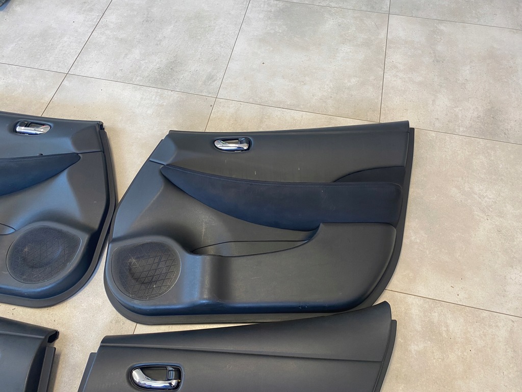 фото №9, Nissan leaf i обшивки обивка дверь комплект перед