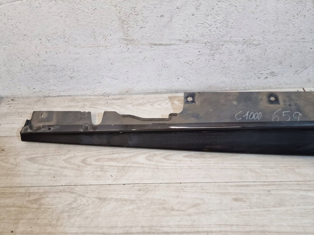 фото №2, Ferrari roma молдинг поріг ліва карбон