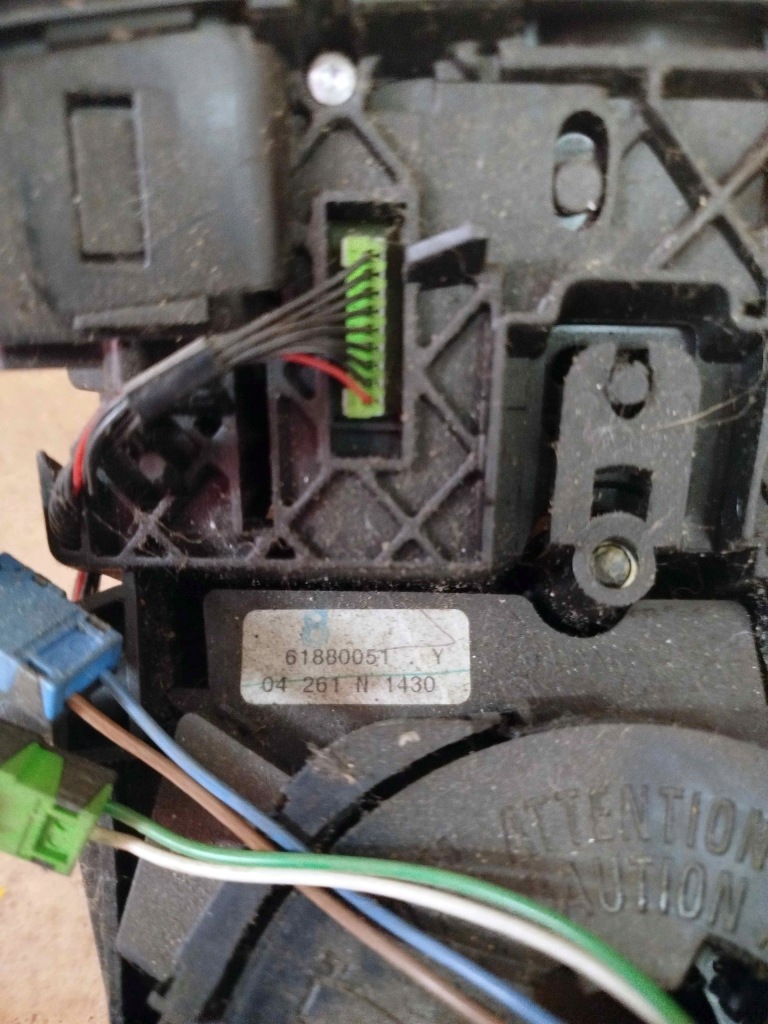 фото №4, Перемикач комбінований важіль перемикач підрульовий renault scenic 2 ii 8200127728