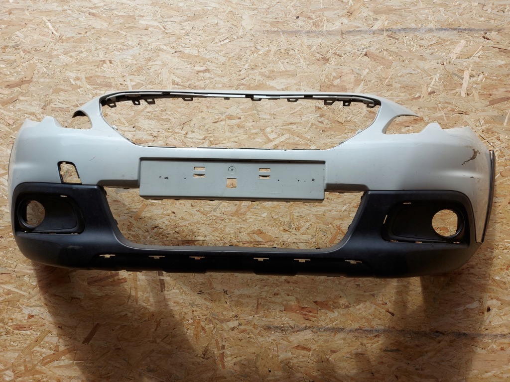 фото №1, Бампер передний peugeot 2008 i lifting 2016- белый перед org 9814116177