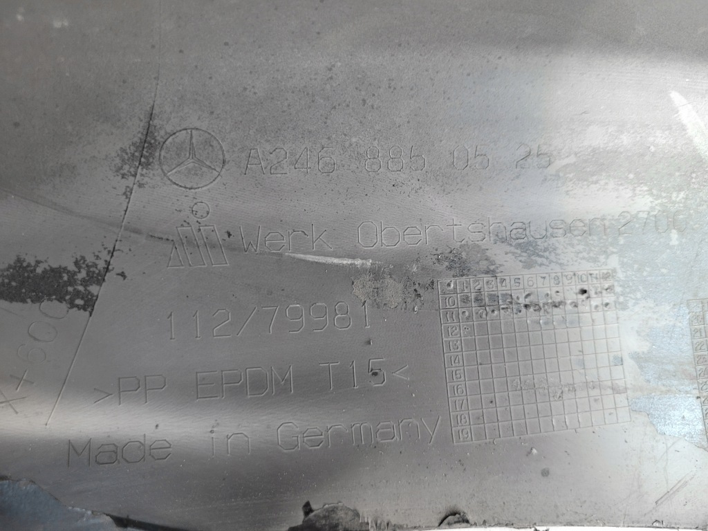 Бампер mercedes b-klasa дорестайлинг  w246 2011-14 Киев