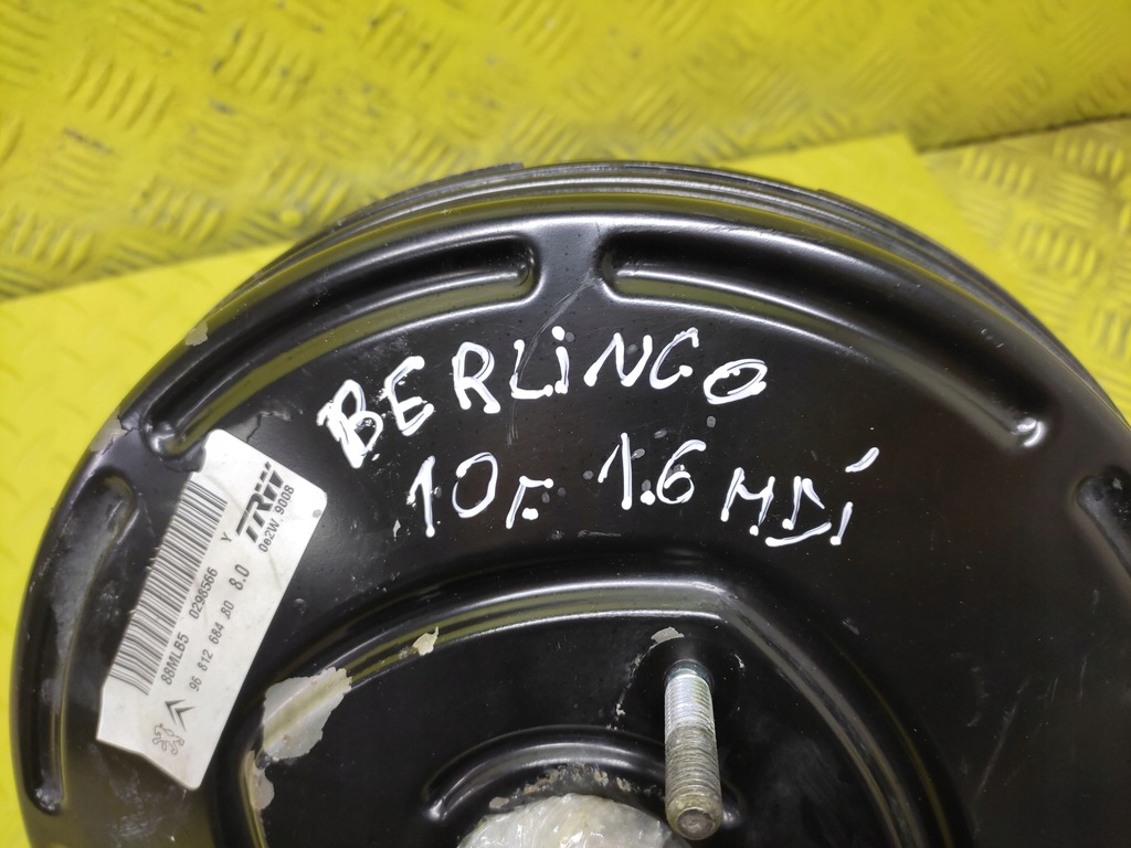 фото №4, Citroen berlingo iii підсилювач гальм гальмівні 9681268480