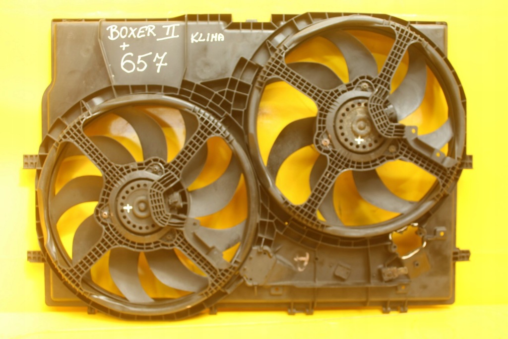 фото №10, Вентилятор радиатора корпус кондиционер boxer ii jumper ii ducato iii 1345870080