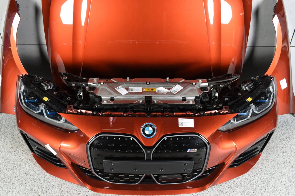 фото №11, Bmw i4 g26 капот крила pas радіатор бампер m-pakiet лампи laser карбон