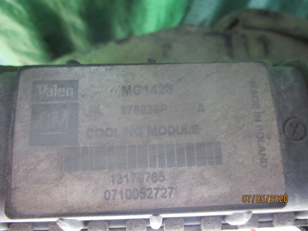 фото №5, Opel agila 1.0 радиатор wody комплектная