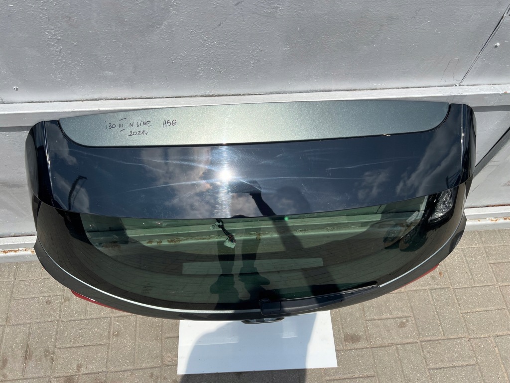 фото №8, Hyundai i30 iii hb lift 2021 кришка багажника багажника комплектна колір a5g
