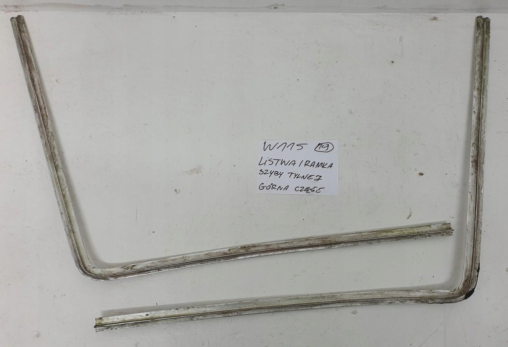 фото №6, Молдинг декоративна скло задня верхній mercedes w115 w114