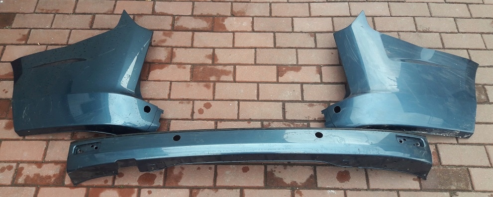 фото №1, Бампер задняя ford transit custom lift 17