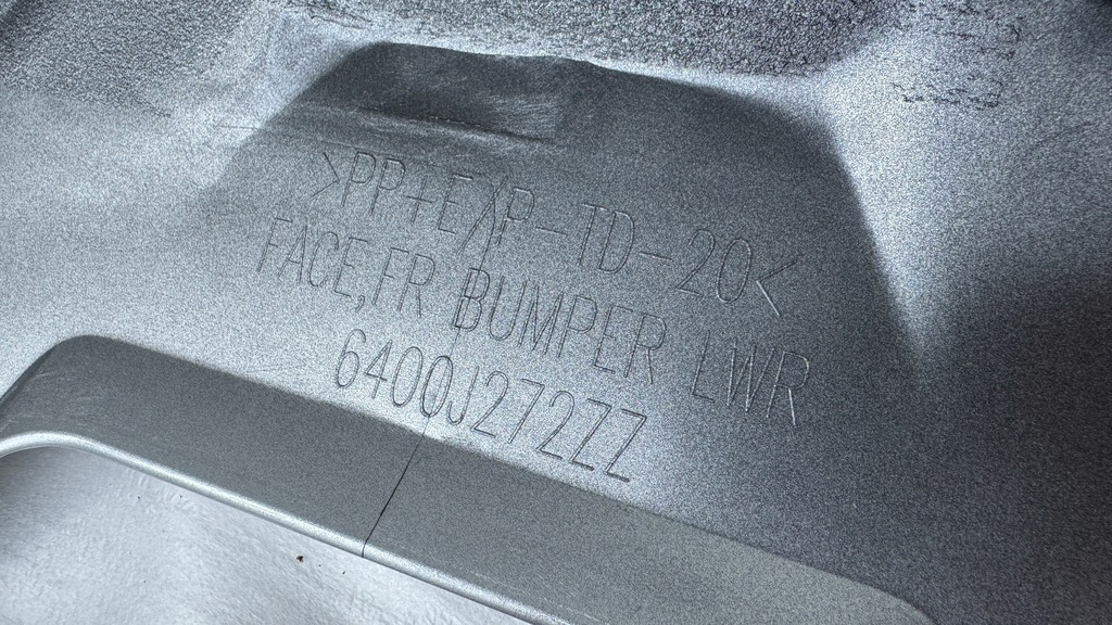 фото №7, Спойлер накладка бампера перед mitsubishi l200 6400j272zz