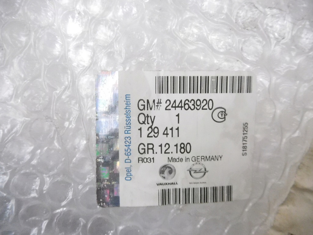 фото №7, Молдинг нижняя крышки багажника opel signum оригинальный номер 24463920