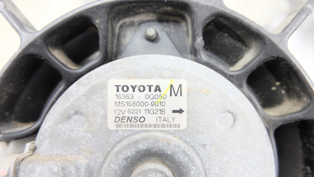 фото №6, Toyota corolla вентиляторы радиатор 16363-0g050