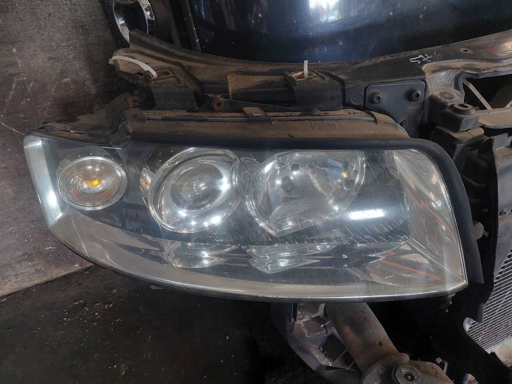 фото №13, Kompletny перед капот бампер лампы pas крылья audi a4 b6 eu ly9b