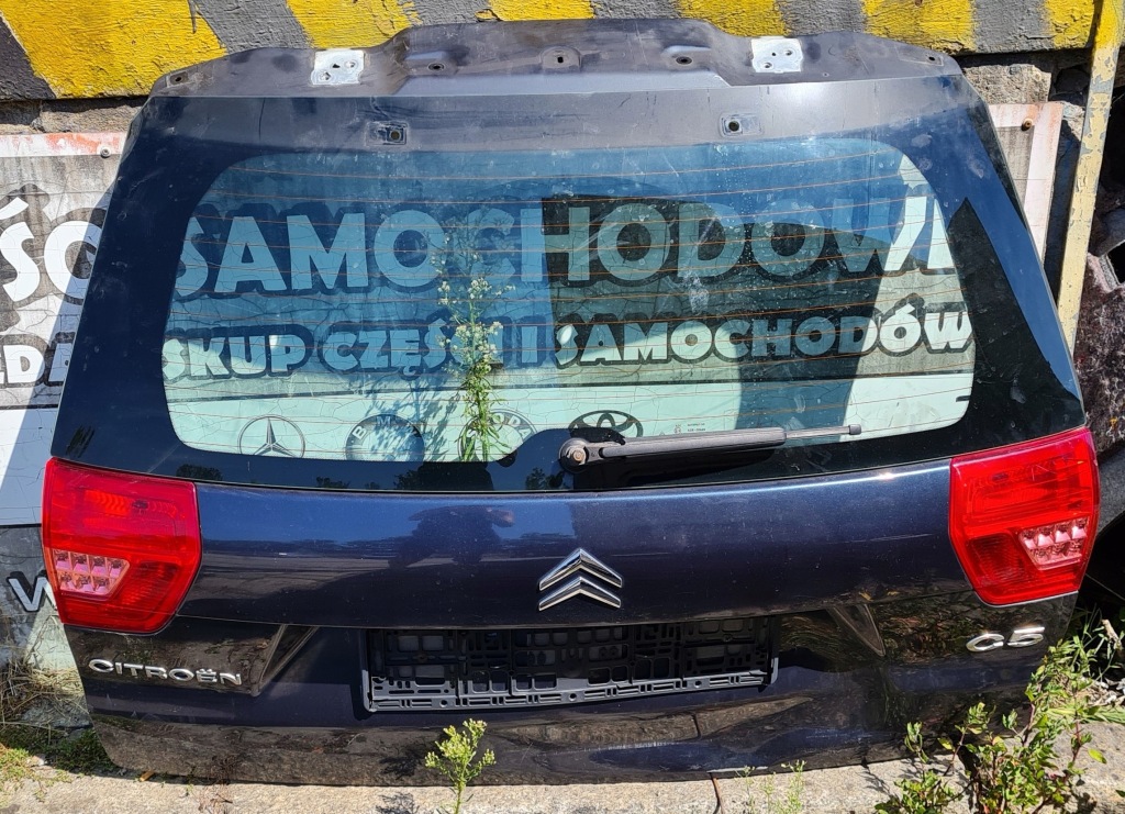 фото №1, Крышка багажника багажника задняя стекло citroen c5 iii 08- kgnc