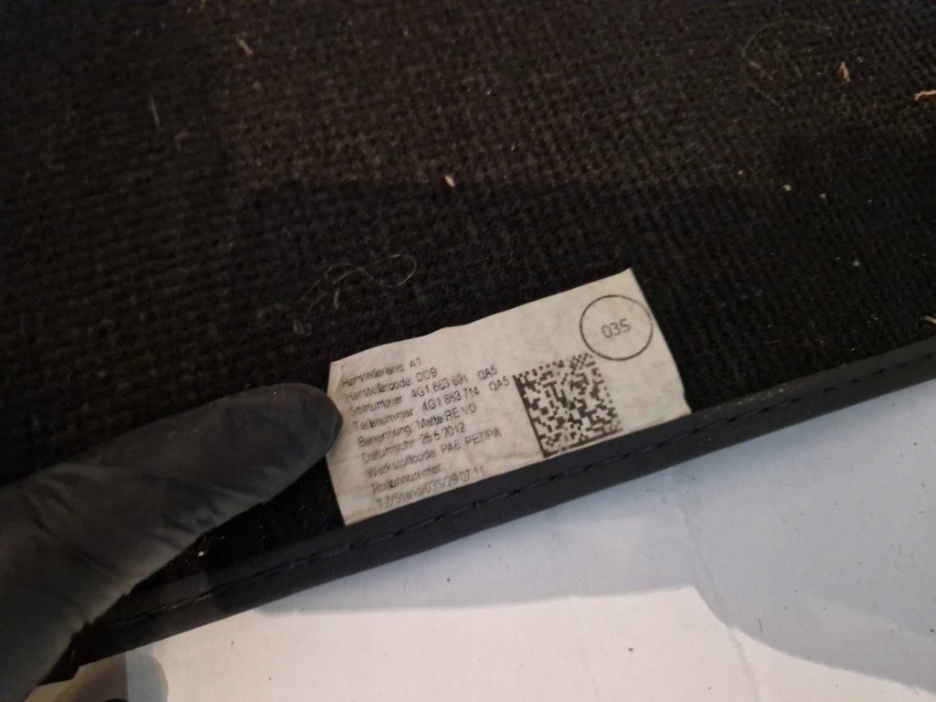 фото №12, Комплект обшивка коврики дворник orygina sedan audi a6 c7 4g1863691a