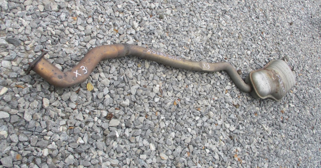 фото №1, Гасник труба вихлопна bmw x3 e83 3.0 d