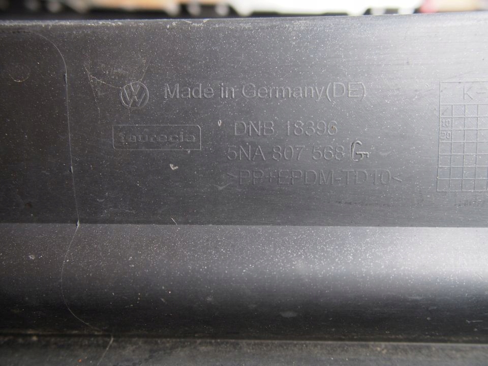 фото №6, Volkswagen tiguan 15r r-line спойлер бампер задняя задний vw