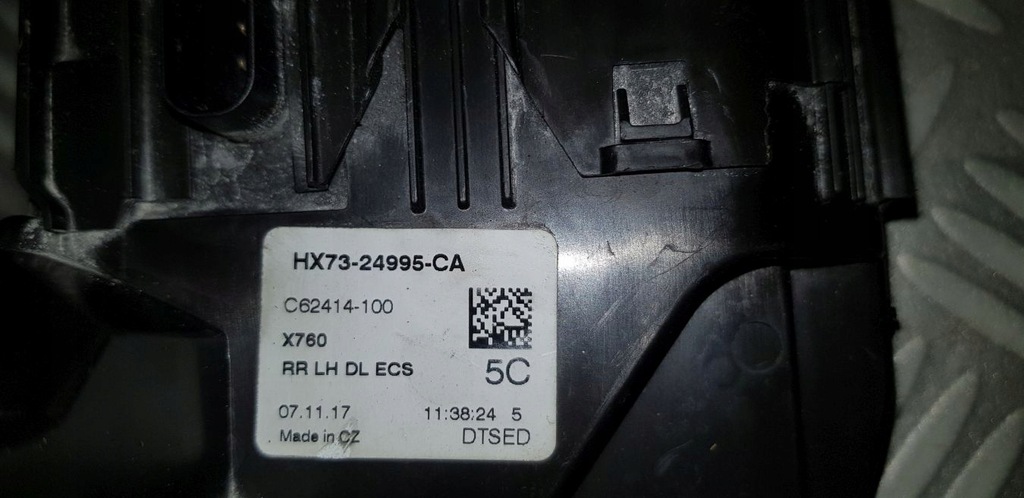 фото №5, Jaguar xe x760 замок двері лівий задня задній hx73-24995-ca 8 pin 17r