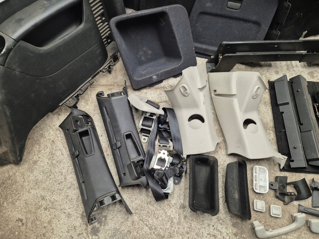 фото №10, Citroen c4 grand picasso сиденья сиденье заднее сиденье обшивки коврик 7 человек комплект