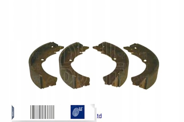 фото №1, Blue print тормозные колодки тормозные задняя isuzu d-max i 2.5