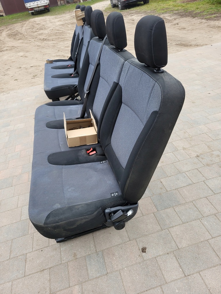 фото №12, Trafic iii vivaro b лавка сиденья 2 ряд версия angielska