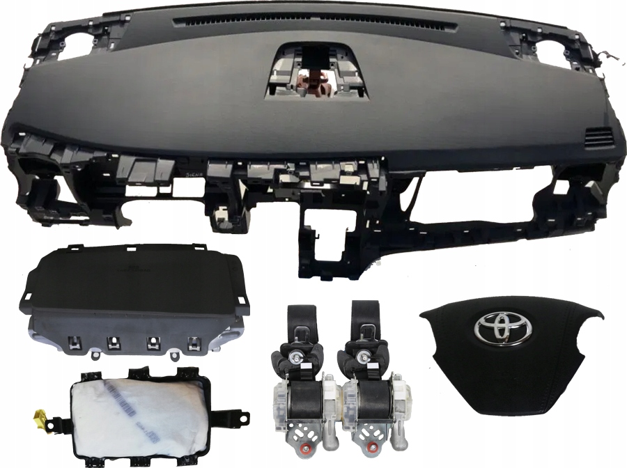 фото №1, Приборная панель консоль подушка безопасности ремни toyota sienna