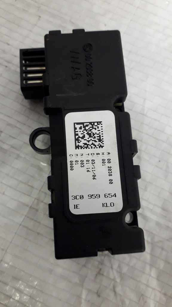 фото №8, Volkswagen оригінальний номер 3c0959654 датчик kąta повороту колеса керма