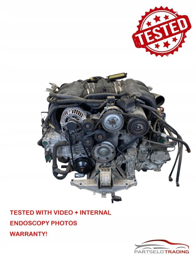 фото №1, Porsche boxster s 3.2 986 2001 бензин двигатель m96.21 tested 168000km