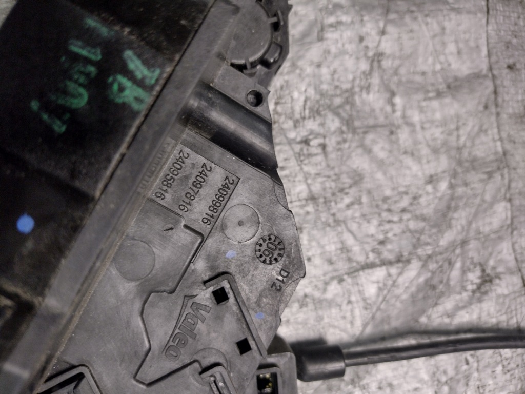 фото №7, Замок двері правий перед peugeot 207 5d eu