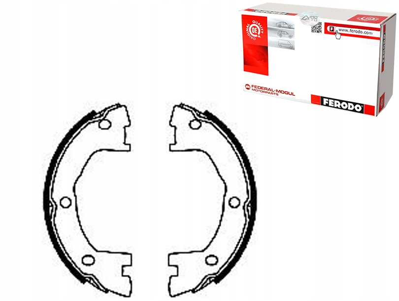 фото №1, Ferodo fsb685 набор колодка тормозных