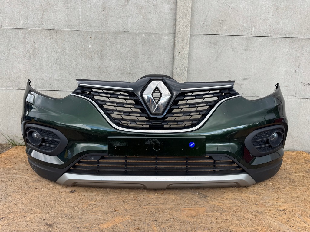 фото №1, Бампер перед передний kompletny renault kadjar lift tedpy зелёный 4 pdc