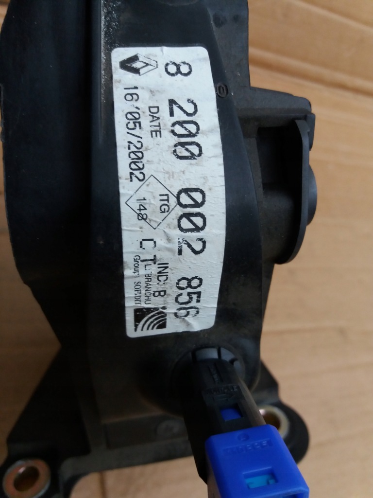 фото №3, Педаль зчеплення renault laguna ii europa