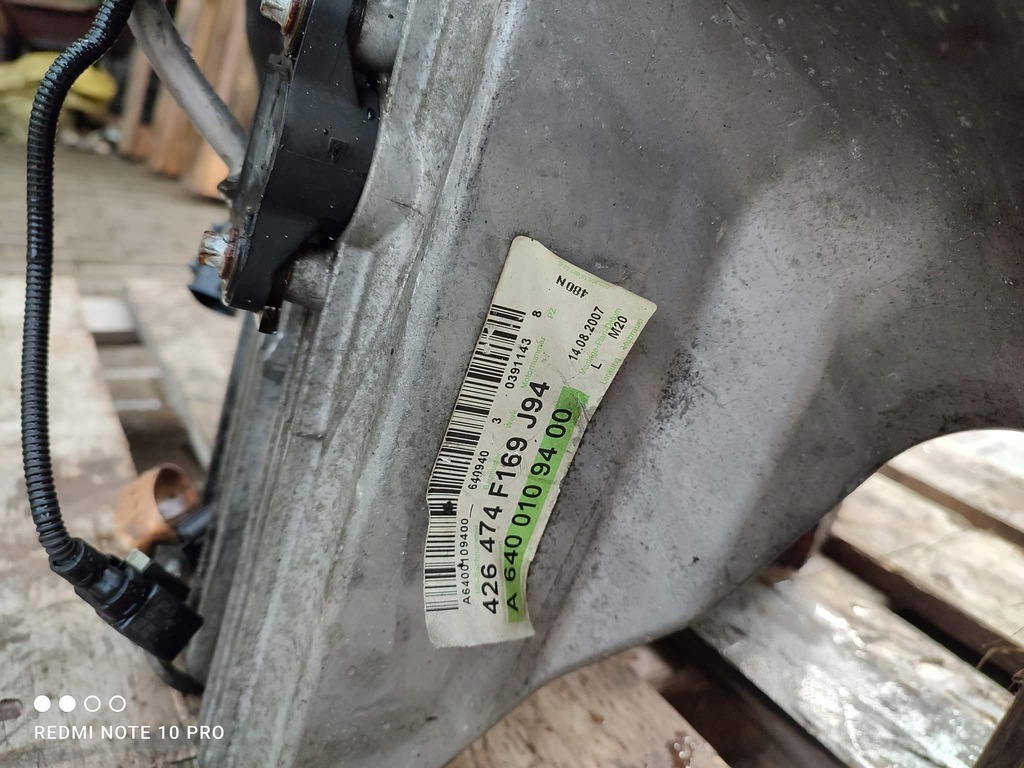 фото №6, Mercedes w245 w169 двигатель kompletny 2.0 cdi