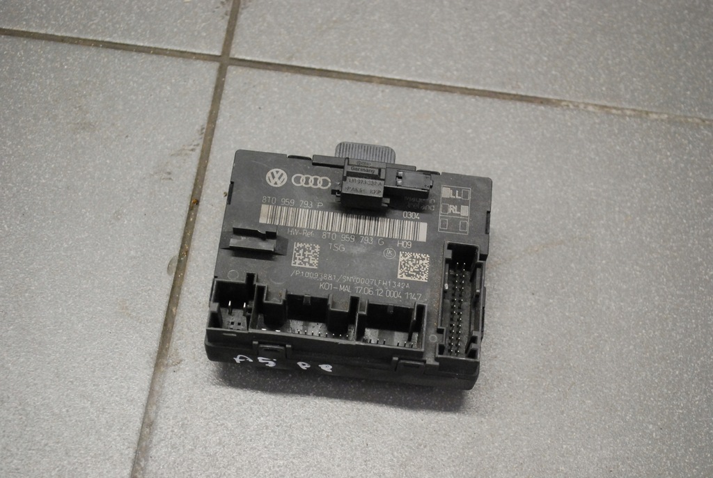 фото №1, Модуль блок управления дверь audi a5 8t8 8t0959793p / g