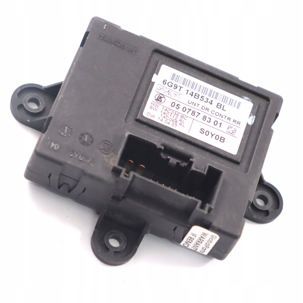фото №3, Land rover freelander 2 ecu модуль замки дверь 6g9t-14b534-bl