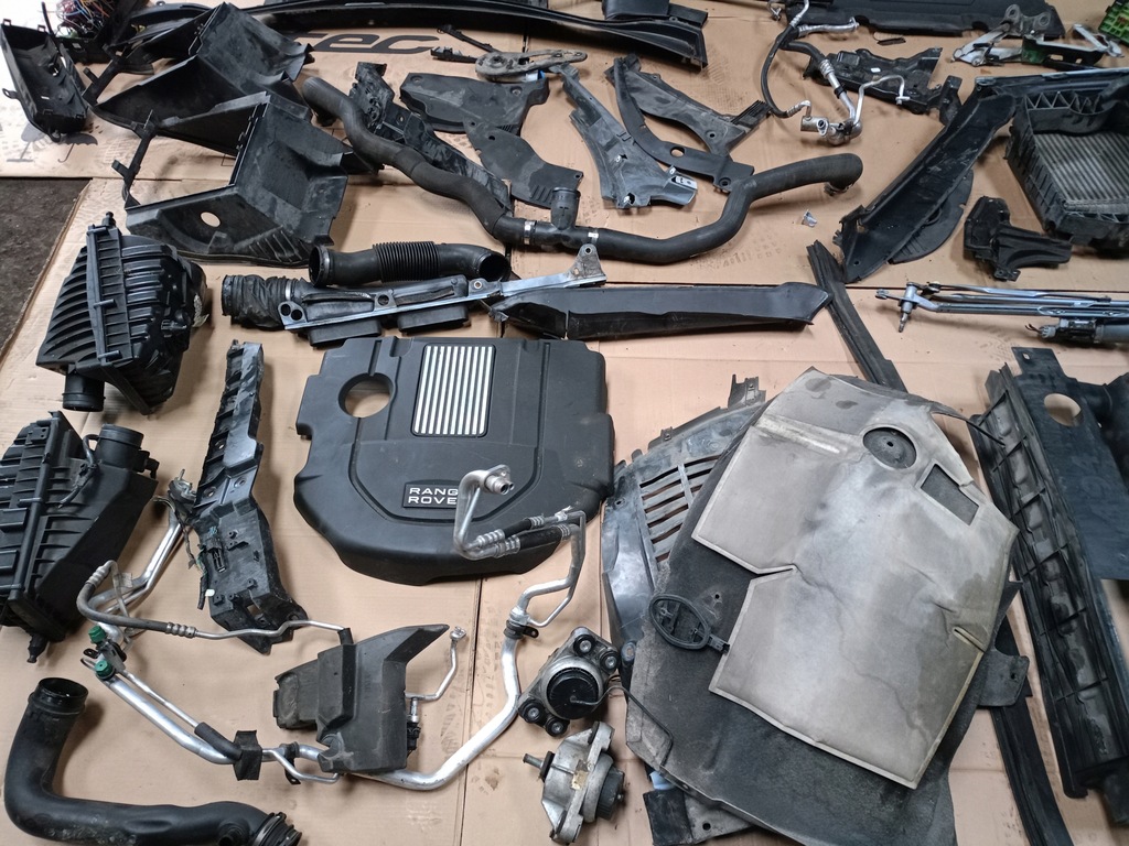 фото №15, Капот крила радіатор бампер перед range rover sport l494