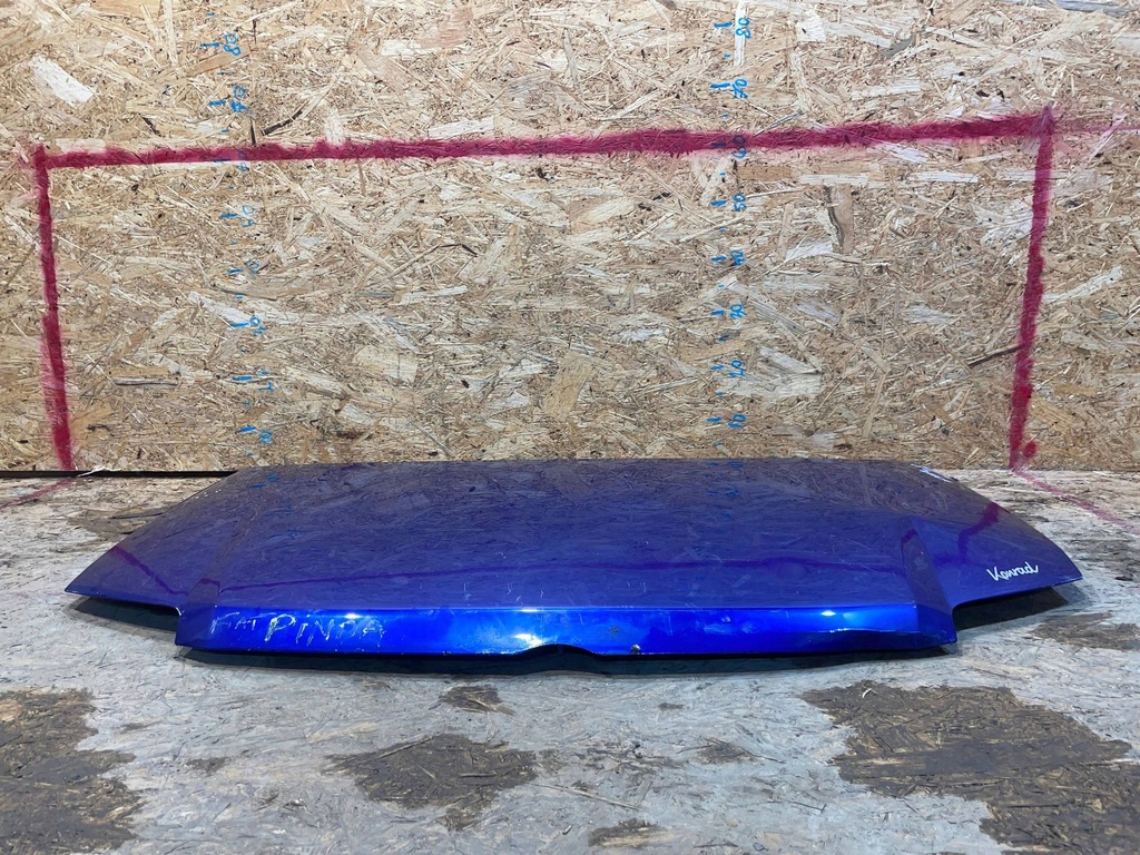 фото №6, Fiat panda ii 2 03-12 капот крышка двигателя