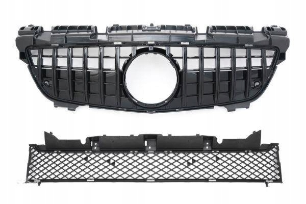 фото №1, Решётка радиатора mercedes r172 slk 11-15 panamericana amg blk