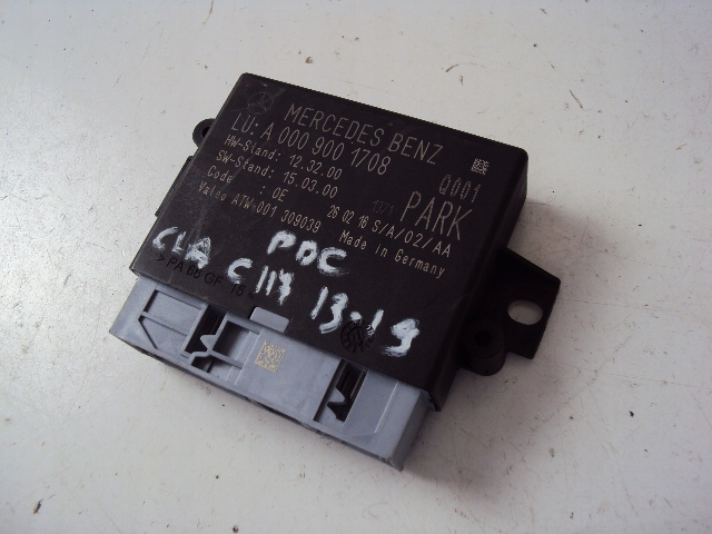 фото №1, Модуль pdc mercedes cla c117 13-19