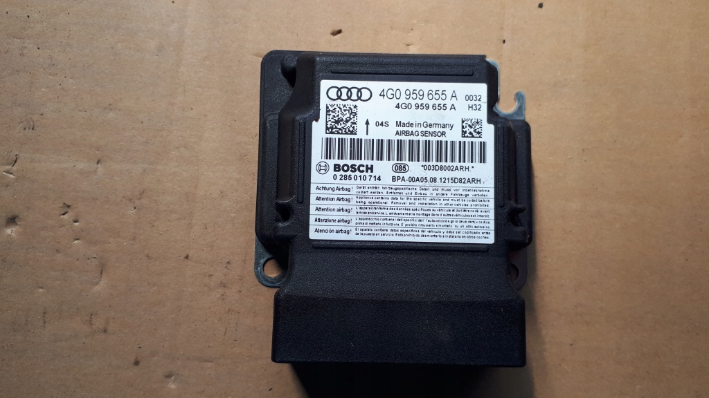 фото №1, S6 c7 4g a6 датчик модуль подушка безпеки 4g0959655a