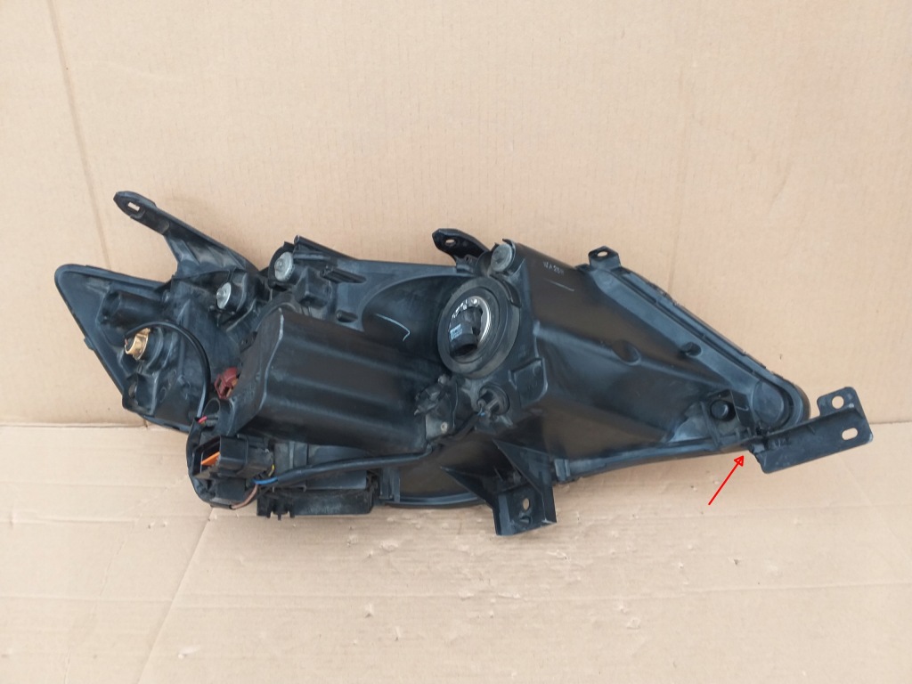 фото №6, Mitsubishi outlander ii 06 -10 лампа перед левая