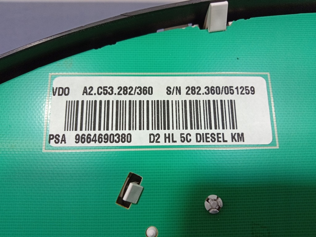 фото №4, Peugeot 407 lift 2.0 hdi лічильник прилади eu 9664690380