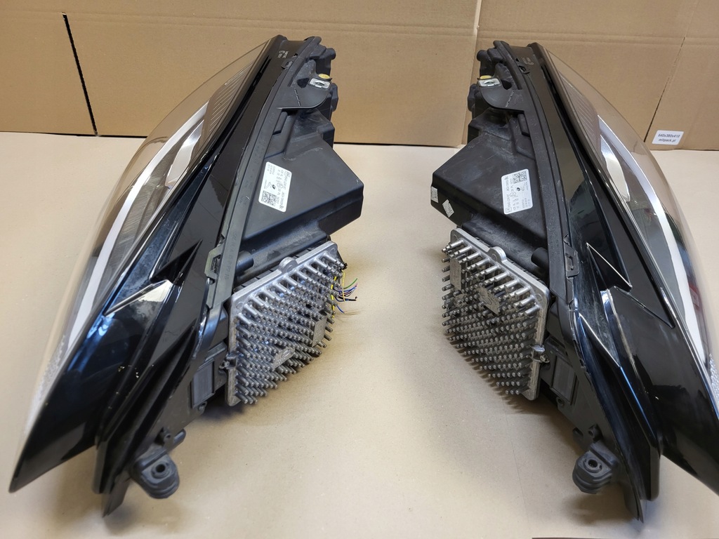 фото №11, Лампа передня full led права ліва модуль jaguar e-pace оригінальний номер europa повний