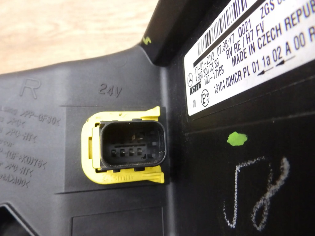 фото №6, Лампа передняя правая mercedes-benz actros a9608200339