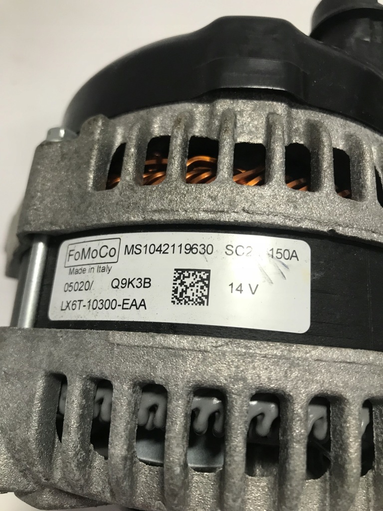 фото №2, Генератор 150 ford puma ii mk2 19- 1.0 ecoboost