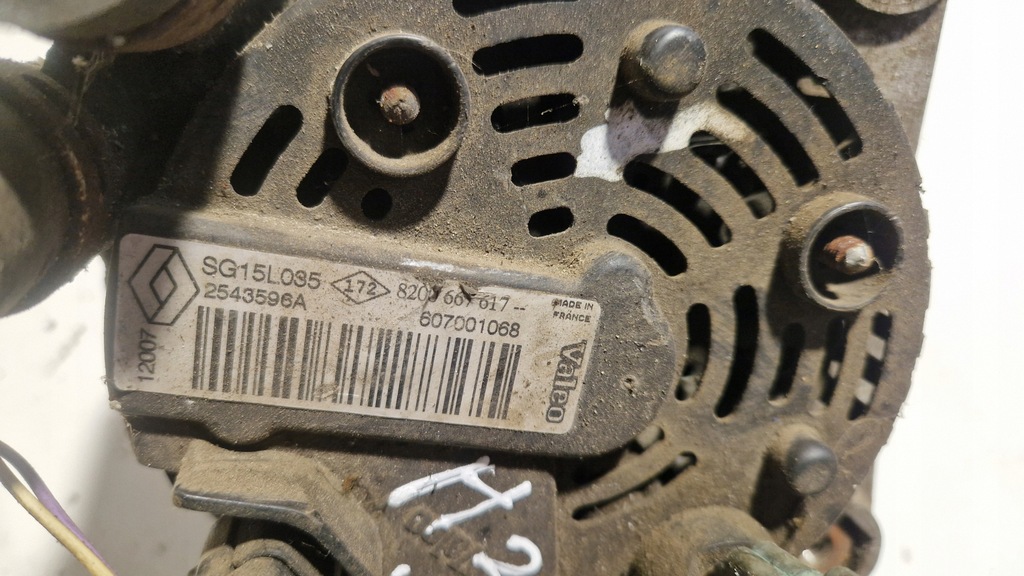 фото №3, Генератор renault espace iv 2.0 16v 8200667617 охолоджуваний cieczą