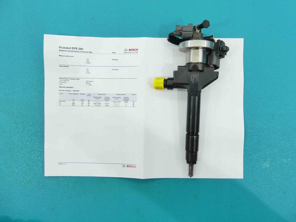 фото №1, Проверенный форсунка mazda mpv ii 13h50a 2.0 citd