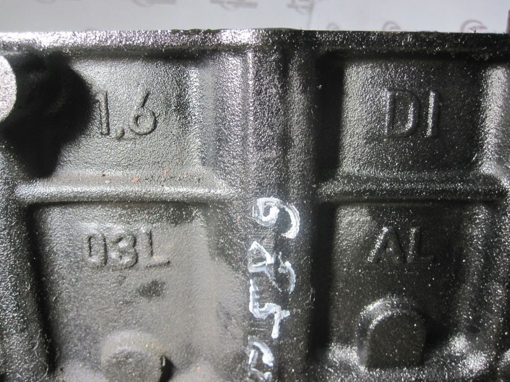 фото №5, Vw golf vi 1.6 tdi 13r cay 105km 154 tys km блок двигателя 03l103021al