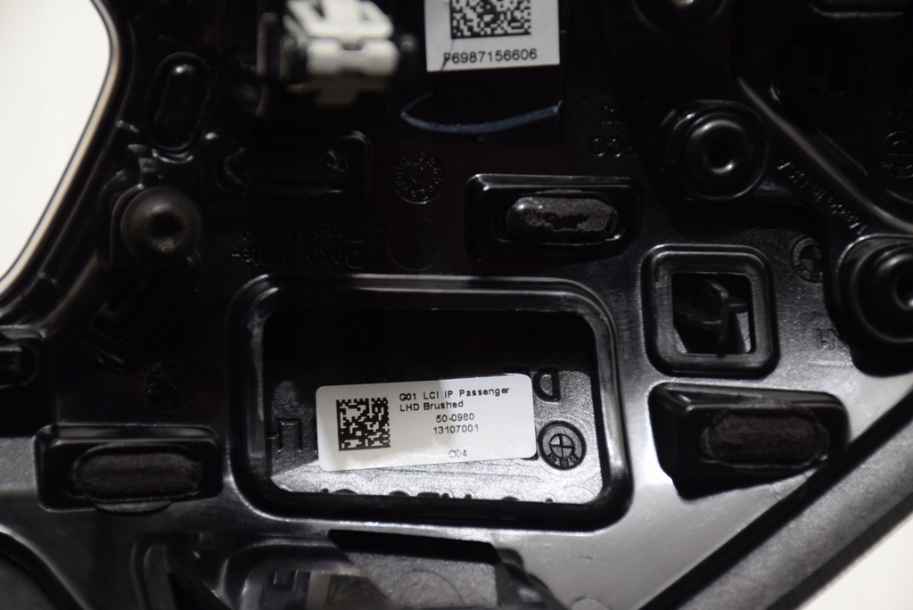 фото №16, Bmw x3 g01 x4 g02 lci молдинг декоративная dekor панели приборной панели консоли alu