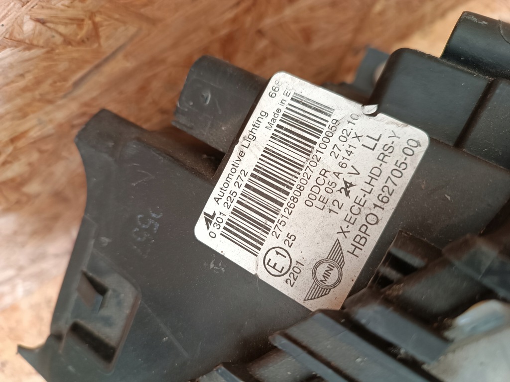 фото №12, Лампа правый перед eu ксенон mini cooper ii clubman s r55 r56 162705-00